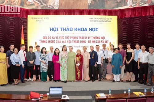 Đền Cơ Xá trong mạch nguồn văn hóa Thăng Long