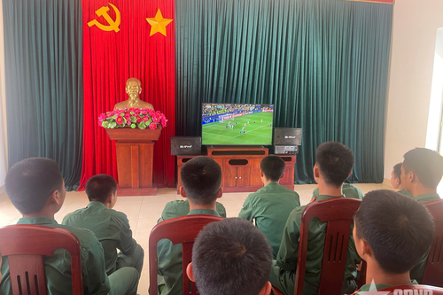 Nóng cùng World Cup 2026 ở Lữ đoàn 368, Quân đoàn 12