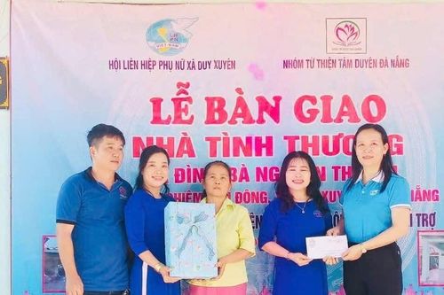 Xã Duy Xuyên trao 'Mái ấm tình thương' cho phụ nữ có hoàn cảnh khó khăn