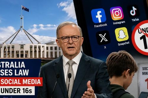 Australia mạnh tay hơn với Big Tech, tăng gấp đôi mức phạt vi phạm lệnh cấm trẻ em dùng mạng xã hội