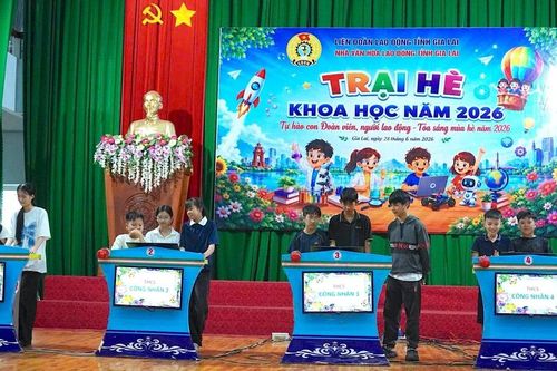 Gia Lai: Khai mạc Trại hè khoa học năm 2026