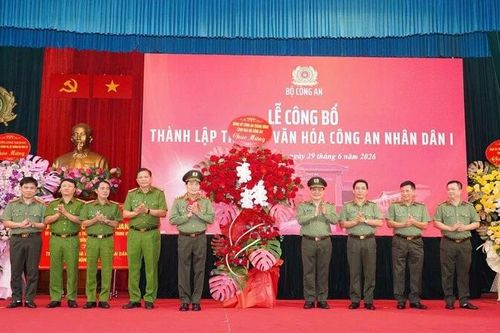Công bố thành lập Trường Văn hóa Công an nhân dân I tại Thái Nguyên