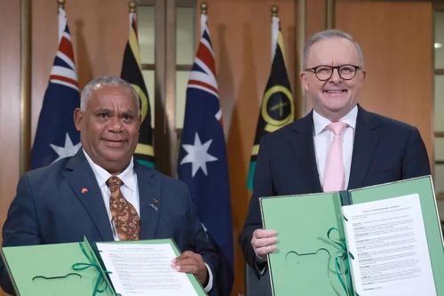 Australia và Vanuatu ký thỏa thuận cấm thiết lập căn cứ quân sự nước ngoài trên lãnh thổ Vanuatu