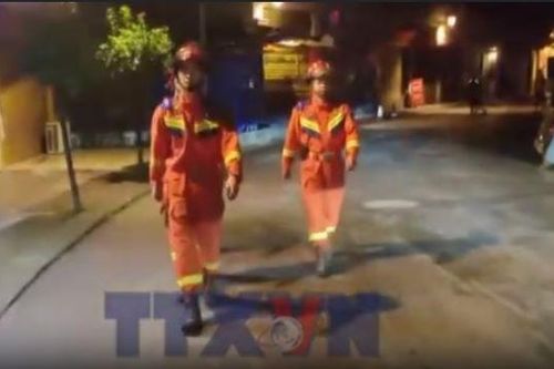 Trung Quốc: 13 người bị thương do động đất ở Tứ Xuyên