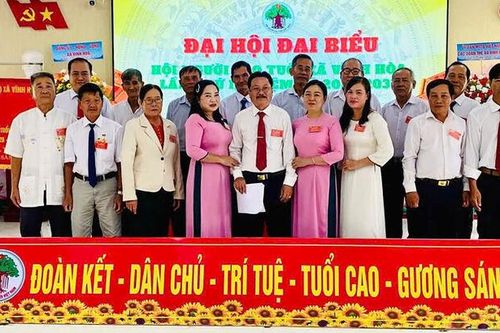 Đại hội Hội Người cao tuổi xã Vĩnh Hòa nhiệm kỳ 2026 - 2031