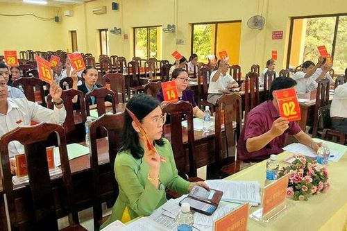 HĐND xã Tri Tôn tổ chức kỳ họp chuyên đề
