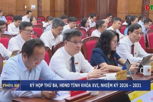 Kỳ họp thứ Ba, HĐND tỉnh khóa XVI, nhiệm kỳ 2026 – 2031