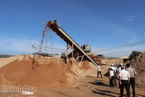 Tăng cường kiểm tra, giám sát hoạt động khai thác khoáng sản