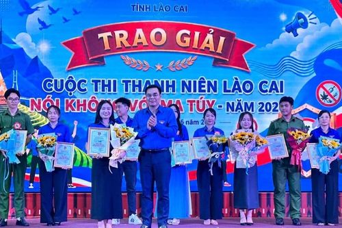 Đoàn Thanh niên xã Pha Long giành giải Nhất Cuộc thi Thanh niên Lào Cai nói không với ma túy