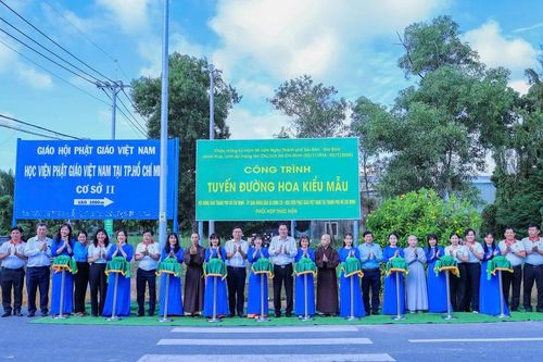Học viện Phật giáo VN tại TP.HCM phối hợp thực hiện các công trình chào mừng 50 năm Thành phố mang tên Bác
