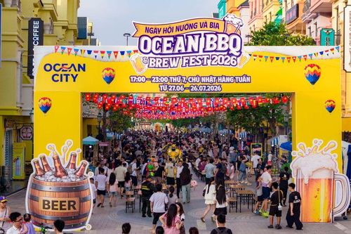 Ngày hội Nướng & Bia tại Ocean City khai màn bùng nổ, thu hút hàng chục nghìn lượt khách tham dự
