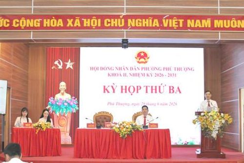 HĐND phường Phú Thượng quyết nghị nhiều nội dung quan trọng phát triển địa phương