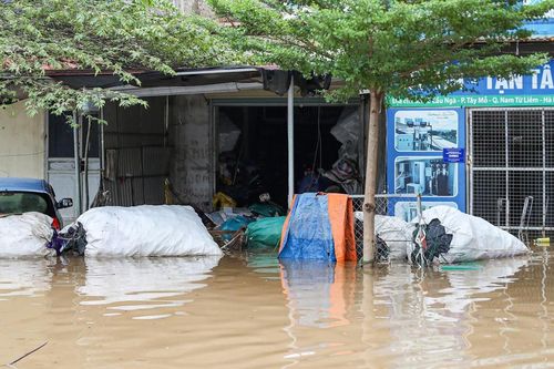 Cảnh báo ngập úng nhiều khu vực do mưa lớn, lũ trên các sông lên nhanh