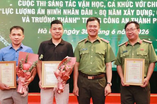 Tự hào người chiến sĩ An ninh nhân dân Công an Thủ đô dưới lăng kính văn học - nghệ thuật