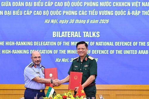 Hội đàm giữa hai Đoàn Đại biểu Quân sự cấp cao Việt Nam và Các Tiểu vương quốc Arab thống nhất