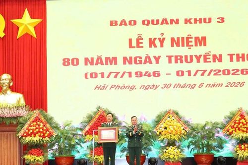 Báo Quân khu 3 kỷ niệm 80 năm Ngày truyền thống