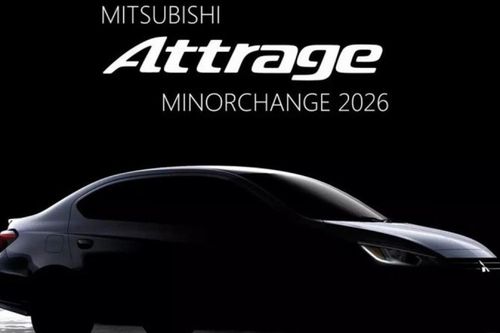 Mitsubishi Attrage 2026 chốt lịch ra mắt tại thị trường Thái Lan