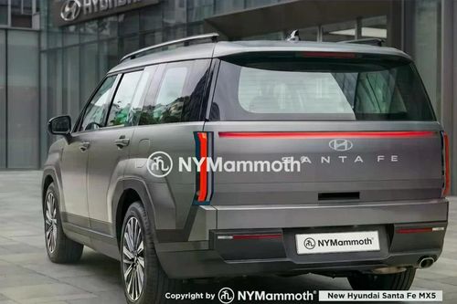 Hình ảnh hé lộ thêm về thiết kế Hyundai Santa Fe mới