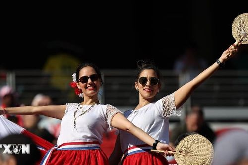 Không khí lễ hội tưng bừng khắp Paraguay sau chiến tích hạ Đức