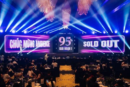 Hút hàng ngày mở bán, 95% căn hộ Ambience giao dịch thành công