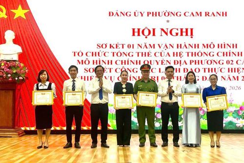 Phường Cam Ranh sơ kết 1 năm vận hành mô hình chính quyền địa phương 2 cấp