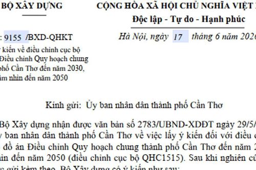 Điều chỉnh quy hoạch Cần Thơ tại 21 vị trí: Ưu tiên đất hỗn hợp và hạ tầng cấp vùng