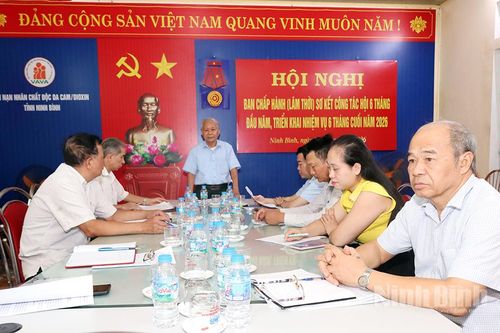 Hội Nạn nhân chất độc da cam/dioxin tỉnh triển khai nhiệm vụ 6 tháng cuối năm 2026