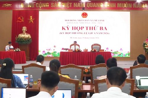 Kỳ họp thứ 3 HĐND xã Mê Linh