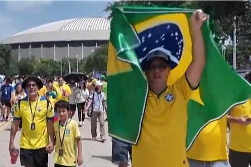 Trái ngược cảm xúc từ cổ động viên Brazil và Đức