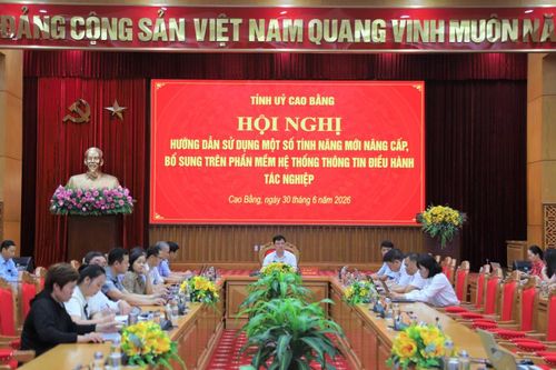 Triển khai các chức năng mới của Hệ thống điều hành tác nghiệp các cơ quan Đảng