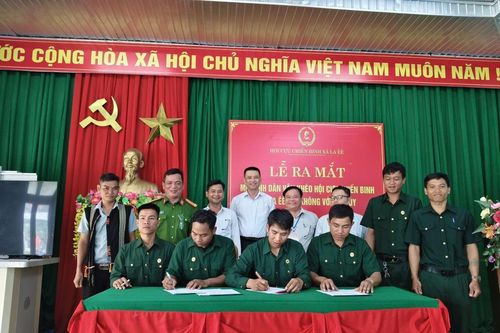 Ra mắt mô hình Cán bộ, hội viên cựu chiến binh nói không với ma túy