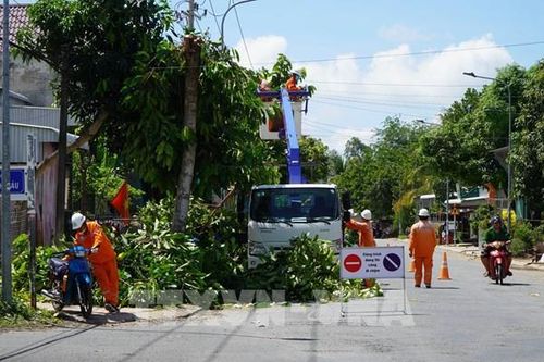 Ngành điện Đồng Tháp triển khai giải pháp an toàn mùa mưa
