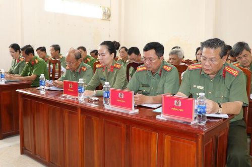 Hội Cựu Công an nhân dân tỉnh An Giang sơ kết công tác 6 tháng đầu năm 2026