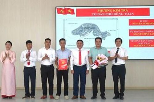 Sắp xếp, tổ chức lại các tổ dân phố ở Hương Trà, Kim Trà và Bình Điền