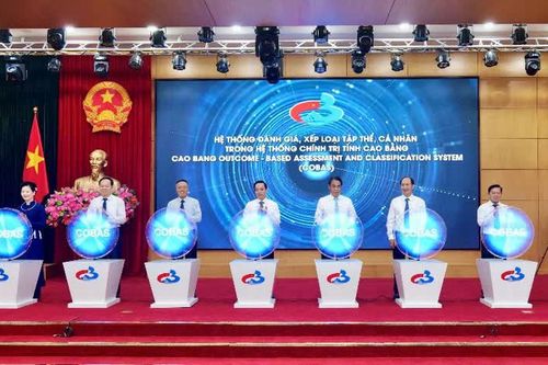 Cao Bằng: Công bố triển khai bộ tiêu chí đánh giá, xếp loại tập thể, cá nhân