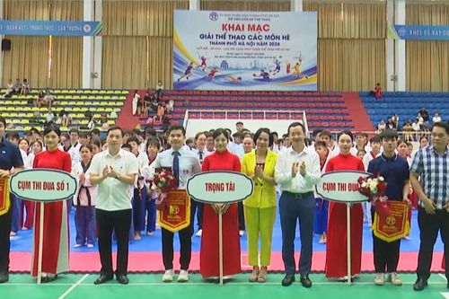 Khai mạc giải thi đấu các môn thể thao hè thành phố Hà Nội 2026