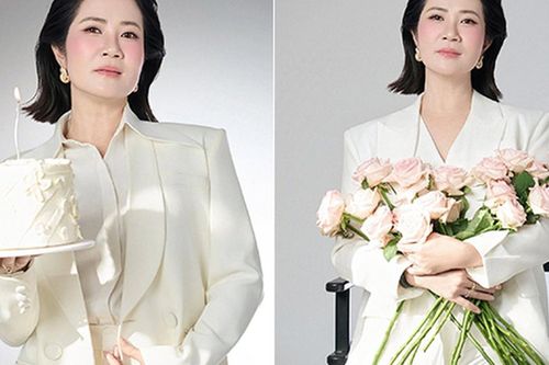Tuổi 53 rực rỡ, hạnh phúc bên chồng, con và cháu ngoại của NSƯT Nguyệt Hằng