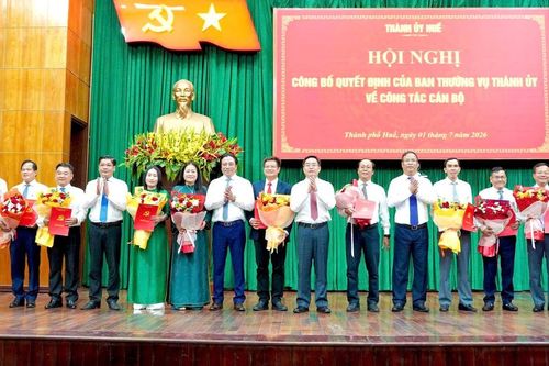 Huế điều động, bổ nhiệm nhiều cán bộ chủ chốt