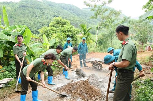 Phú Thọ: Khởi công mô hình 'Con đường dân vận'