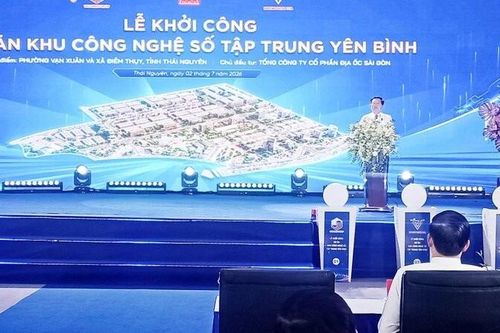 Khởi công Dự án Khu công nghệ số tập trung Yên Bình ở Thái Nguyên