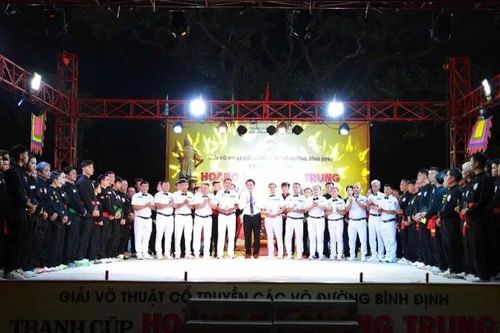 Khai mạc Giải Võ thuật cổ truyền Bình Định-Cúp Hoàng đế Quang Trung lần thứ VIII