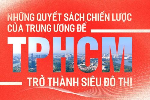 Những quyết sách chiến lược của Trung ương để TPHCM trở thành siêu đô thị
