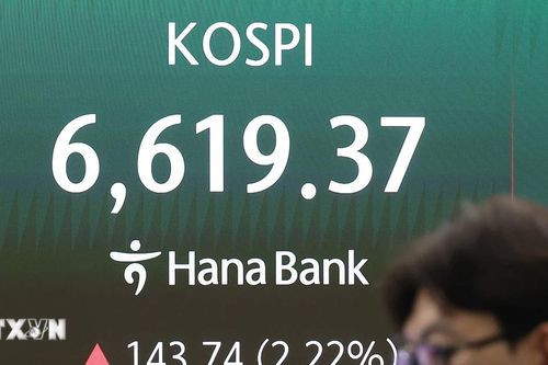 Chứng khoán Hàn Quốc lại 'đỏ lửa' khi cổ phiếu bán dẫn bị bán tháo