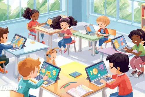 Cảnh báo tác hại của màn hình điện tử đối với trẻ em dưới 2 tuổi