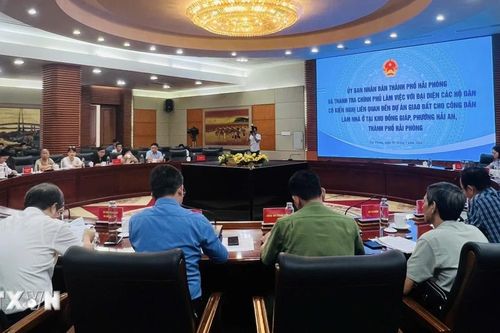 Hải Phòng đối thoại với công dân có khiếu nại liên quan đến thu hồi đất