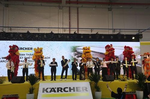 Đưa Nhà máy sản xuất thiết bị làm sạch Karcher Việt Nam Technology giai đoạn II vào hoạt động