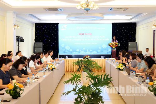 Cụm thi đua Hội LHPN các tỉnh Trung du và Đồng bằng sông Hồng triển khai nhiệm vụ 6 tháng cuối năm 2026