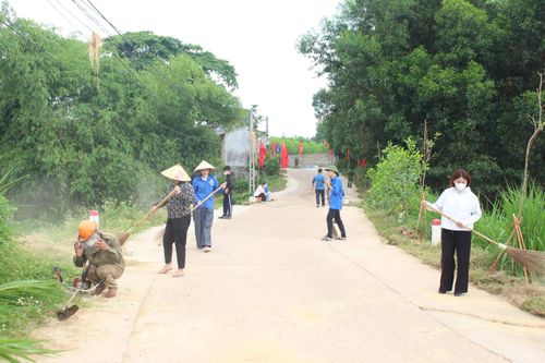 Tân Khánh khơi dậy sức dân xây dựng nông thôn mới