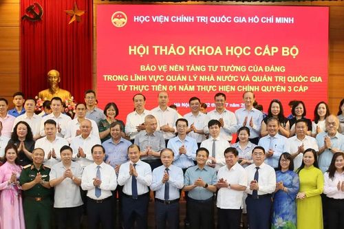 Hệ thống quản trị quốc gia hiện đại - 'lá chắn' bảo vệ nền tảng tư tưởng của Đảng