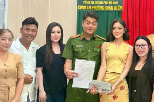 Nhận lại tài sản thất lạc, Hoa hậu Văn hóa thế giới cảm ơn Công an Việt Nam